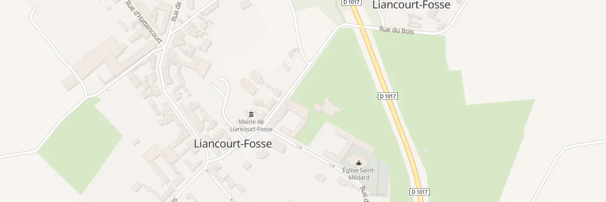 Plan du 1 Rue de l’Eglise à Liancourt-Fosse