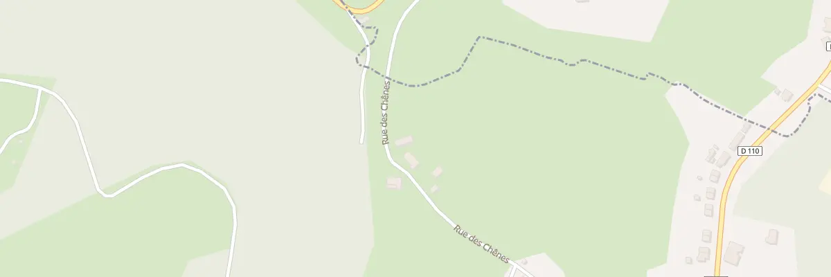 Plan du 494 Rue des Chênes à Youx