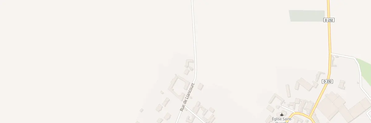 Plan du 19 Rue de Liancourt à Gruny