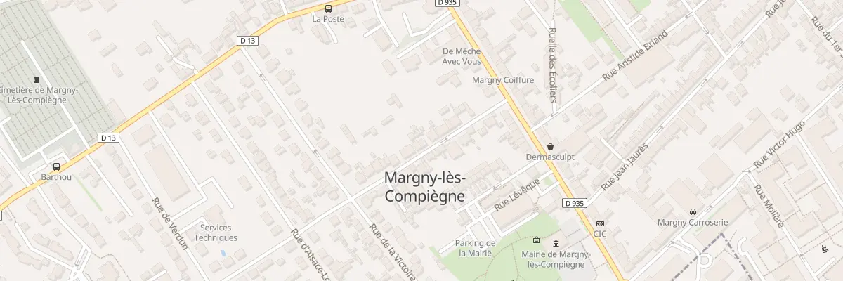 Plan du 98 Rue du Maréchal Joffre à Margny-lès-Compiègne