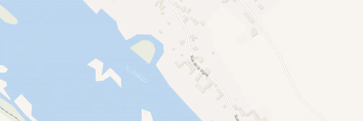 Plan du 12 Rue de la Vigne à Curlu