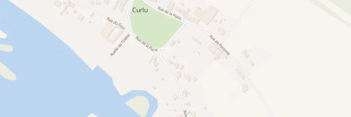 Plan du 1 Rue de la Vigne à Curlu