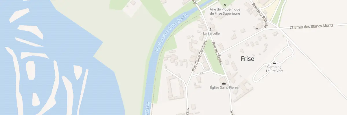 Plan du 1 Rue du Four Banal à Frise