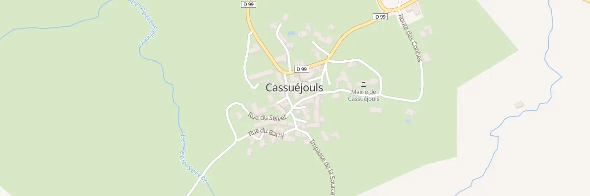 Plan du 5046 Cassuejouls à Cassuéjouls