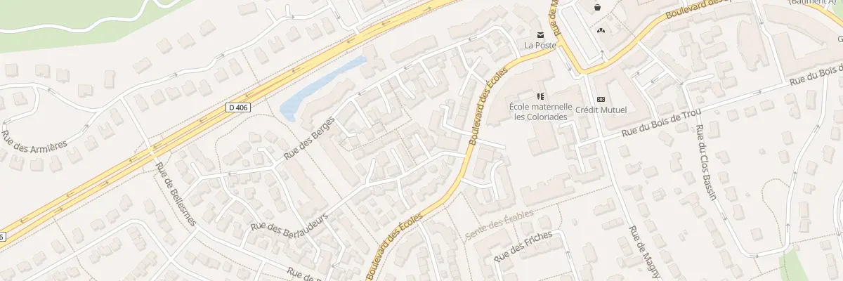 Plan du 12 Rue des Berlaudeurs à Bailly-Romainvilliers