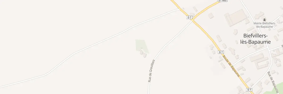 Plan du 188 Rue de Grevillers à Biefvillers-lès-Bapaume