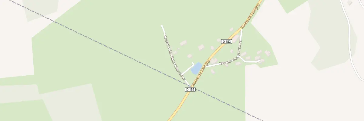 Plan du 4 Che des Bois Chevreaux à Sury-près-Léré