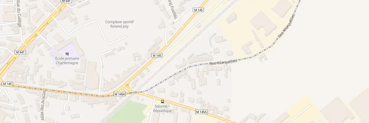 Plan du 3 Rue de Marquillies à La Bassée