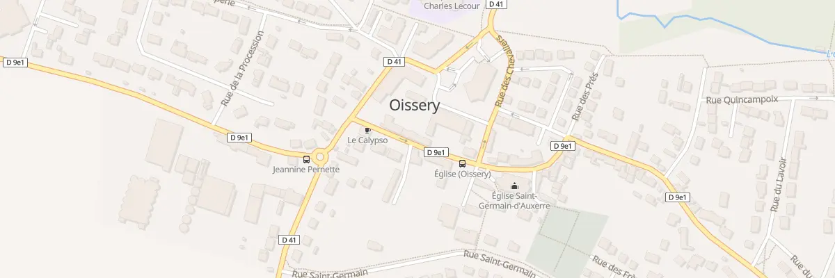 Plan du 10 Rue du Poncet à Oissery