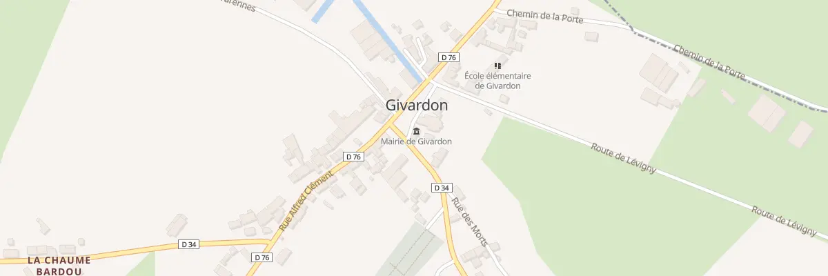 Plan du 18A Pl Robert Lagarde à Givardon