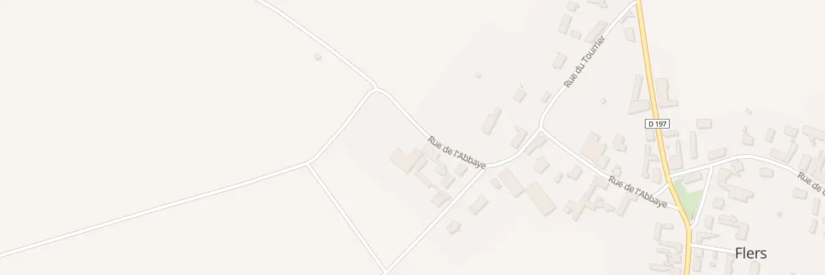 Plan du 2 Rue du Poirier à Flers