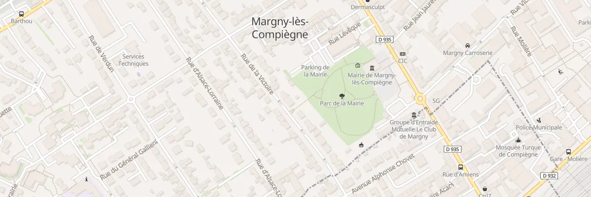 Plan du 162 Rue de la Victoire à Margny-lès-Compiègne