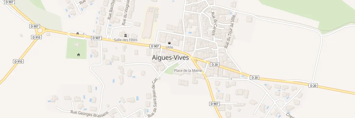 Plan du 3 Rue Etienne Iché à Aigues-Vives