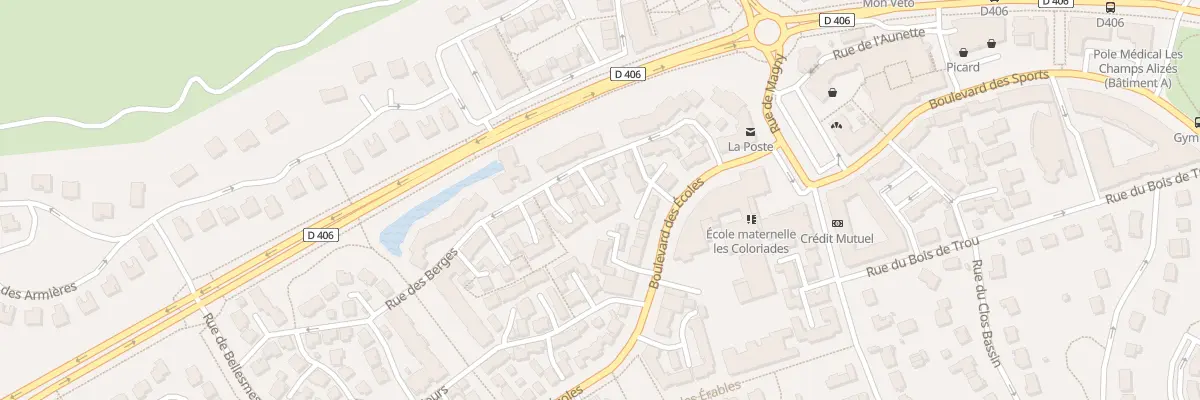 Plan du 27 Rue des Berges à Bailly-Romainvilliers