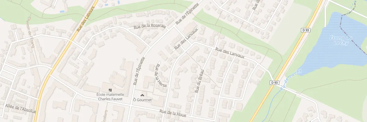 Plan du 48 Rue des Lanvaux à Magny-le-Hongre