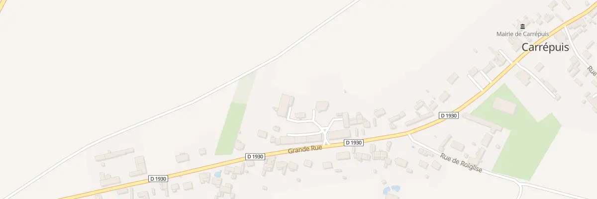 Plan du 16 Gr Grande Rue à Carrépuis