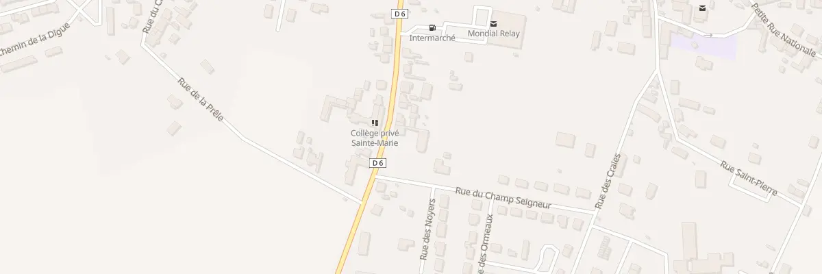 Plan du 21 Rte de Saint Amand à Nérondes