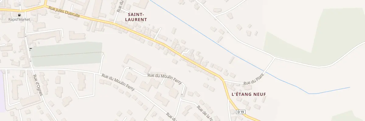 Plan du 52 Rue Jules Dubrulle à Nanteuil-le-Haudouin