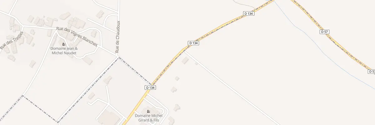 Plan du 20 Rte de Saint Satur à Verdigny
