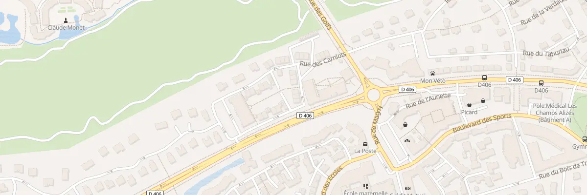 Plan du 12 Rue de la Fourche à Bailly-Romainvilliers