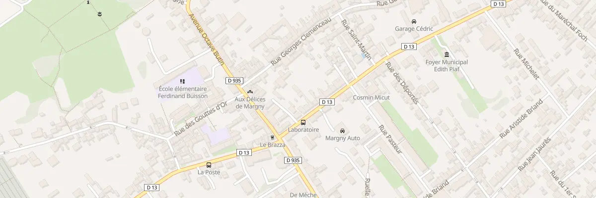 Plan du 61 Rue de la République à Margny-lès-Compiègne