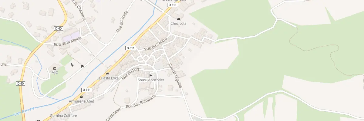 Plan du 29 Rue de l’Egalité à Durban-Corbières