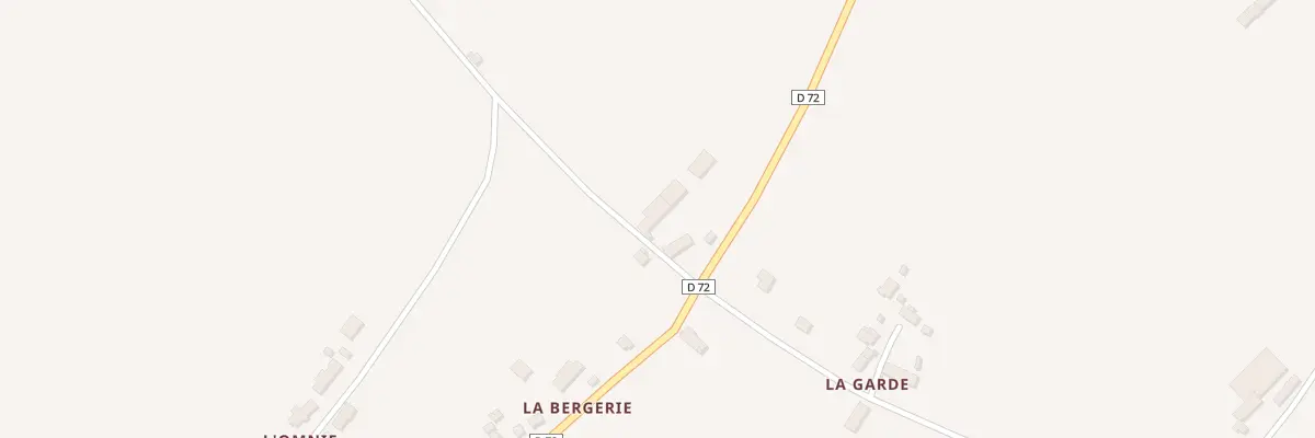 Plan du 6 La Bergerie à Couy