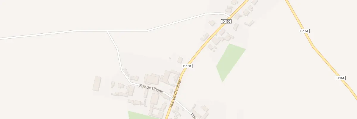 Plan du 9 Rue de Chaulnes à Ablaincourt-Pressoir