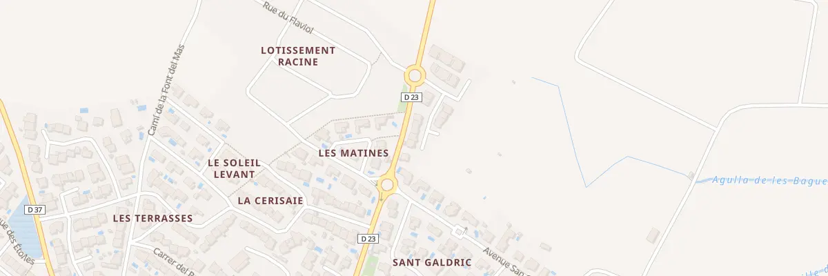 Plan du 14 Rue Maréchal Joffre à Ponteilla