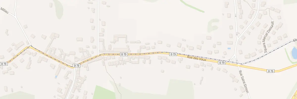 Plan du 23 Rue des Vaux à Giraumont