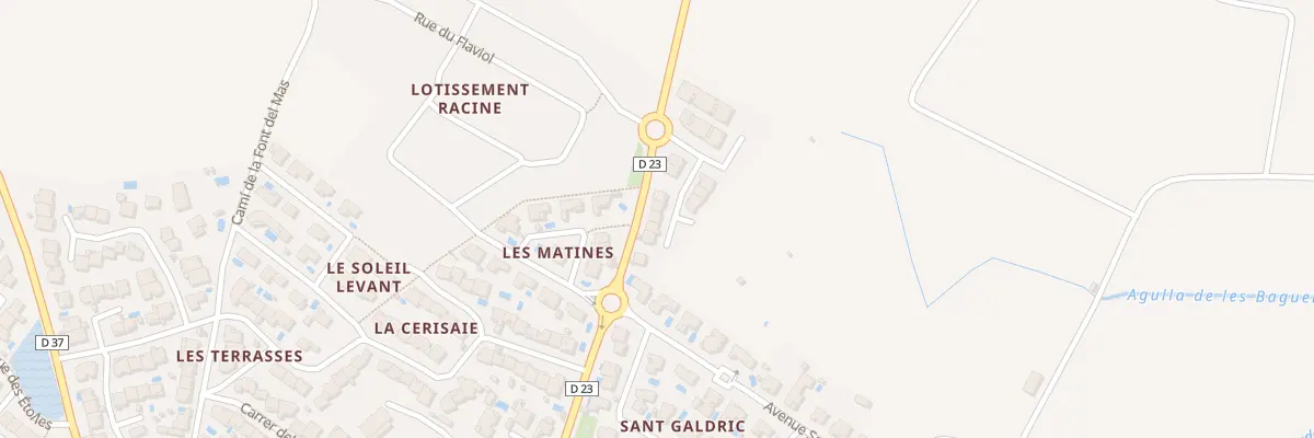 Plan du 12 Rue Maréchal Joffre à Ponteilla