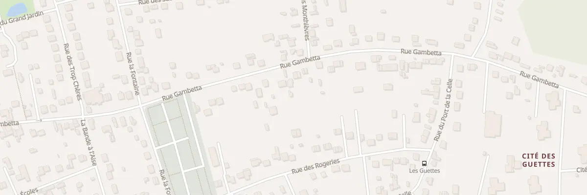 Plan du 94 Rue Gambetta à Saint-Mammès