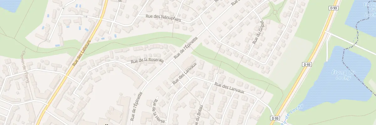 Plan du 65 Rue des Lanvaux à Magny-le-Hongre