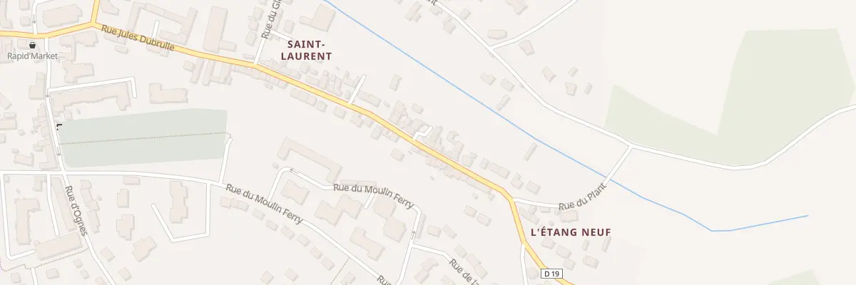 Plan du 35 Rue Jules Dubrulle à Nanteuil-le-Haudouin