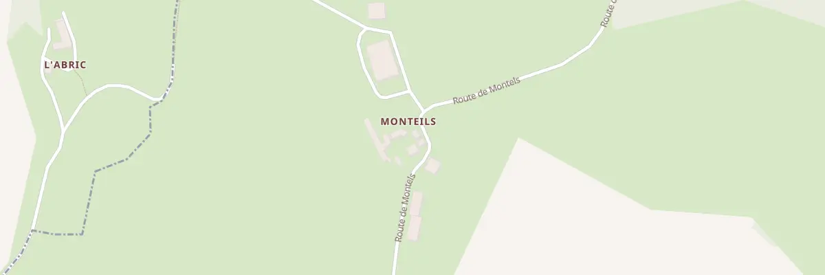 Plan du 5068 Monteils à Curan