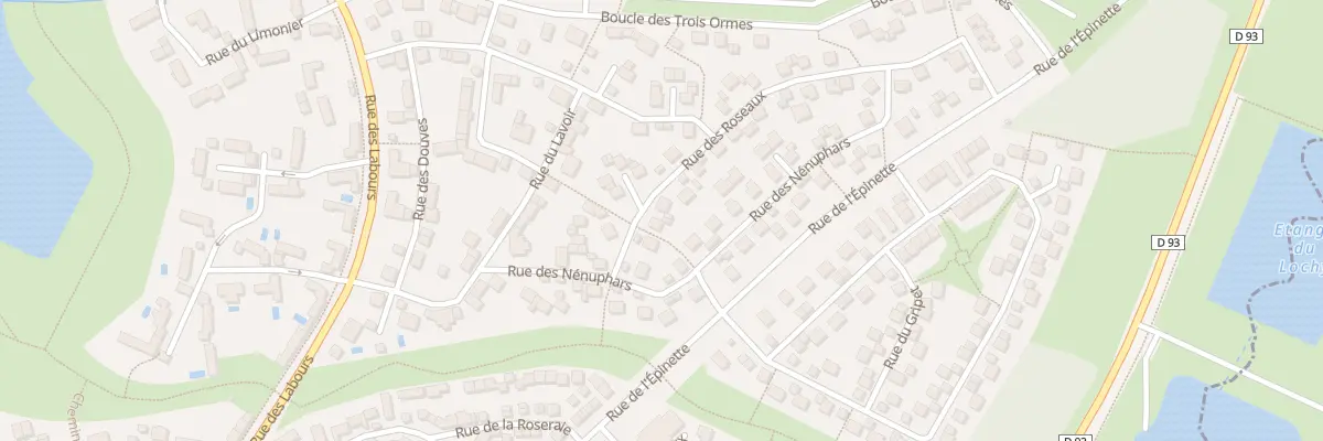 Plan du 33 Rue des Roseaux à Magny-le-Hongre
