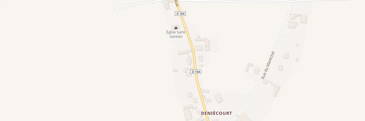 Plan du 8B Gr Grande Rue à Estrées-Deniécourt