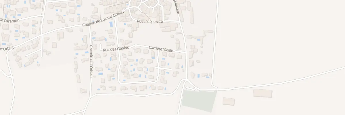 Plan du 4 Carriere Vieille à Cruscades