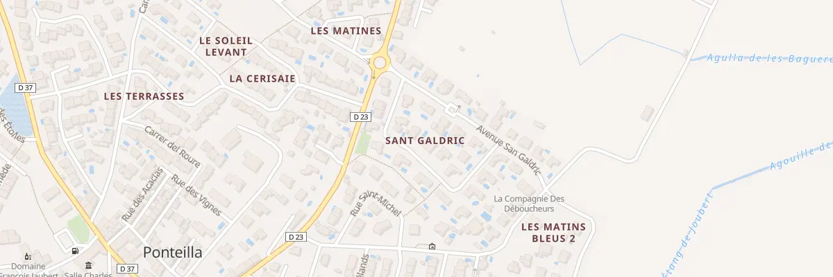 Plan du 5 Cami Dels Horts à Ponteilla