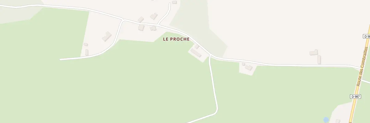 Plan du 5091 Les Champs du Proche à Teilhet