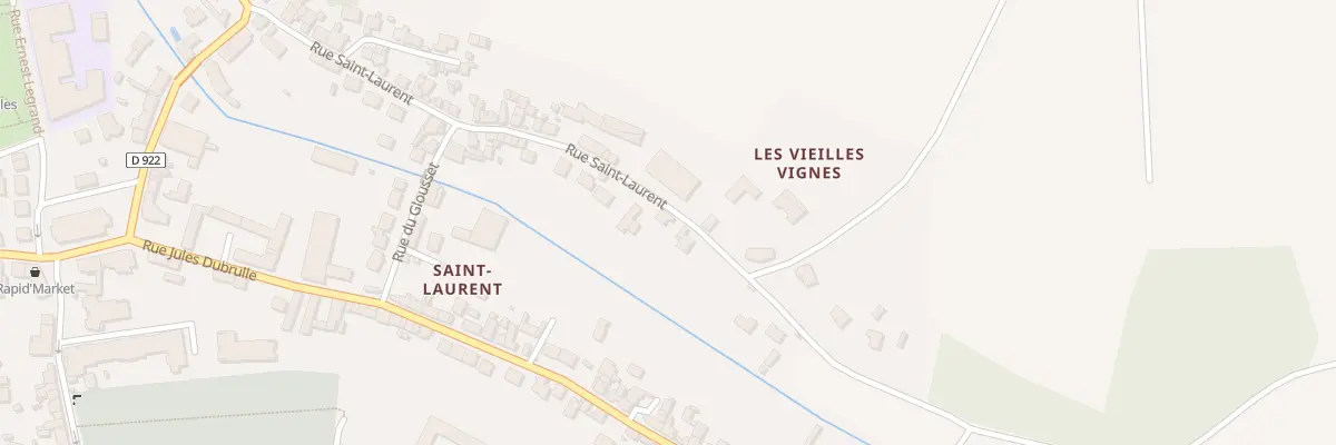 Plan du 30 Rue Saint-Laurent à Nanteuil-le-Haudouin