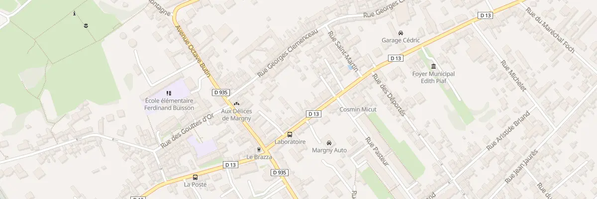 Plan du 85 Rue de la République à Margny-lès-Compiègne
