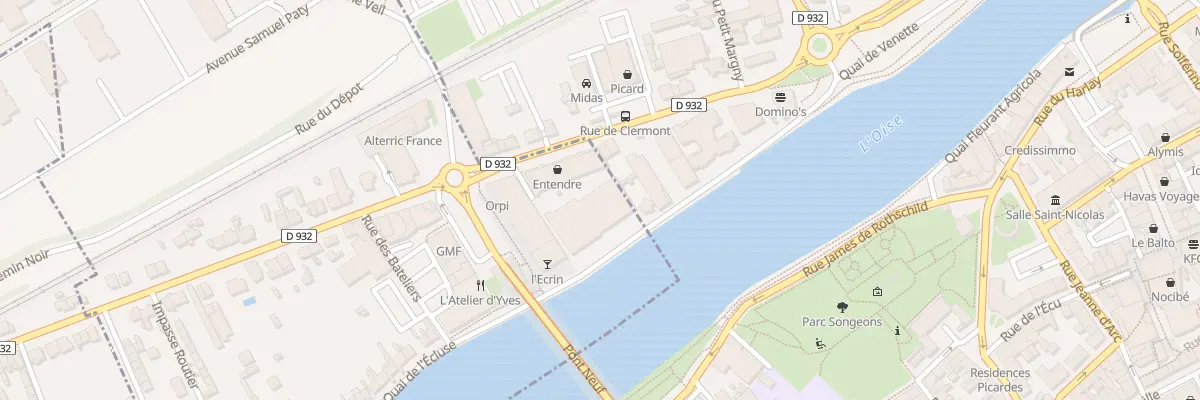 Plan du 43 Rue de Beauvais à Margny-lès-Compiègne