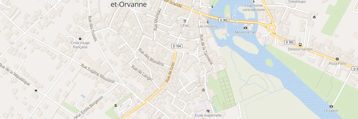 Plan du 5 Rue de Grez à Moret-Loing-et-Orvanne