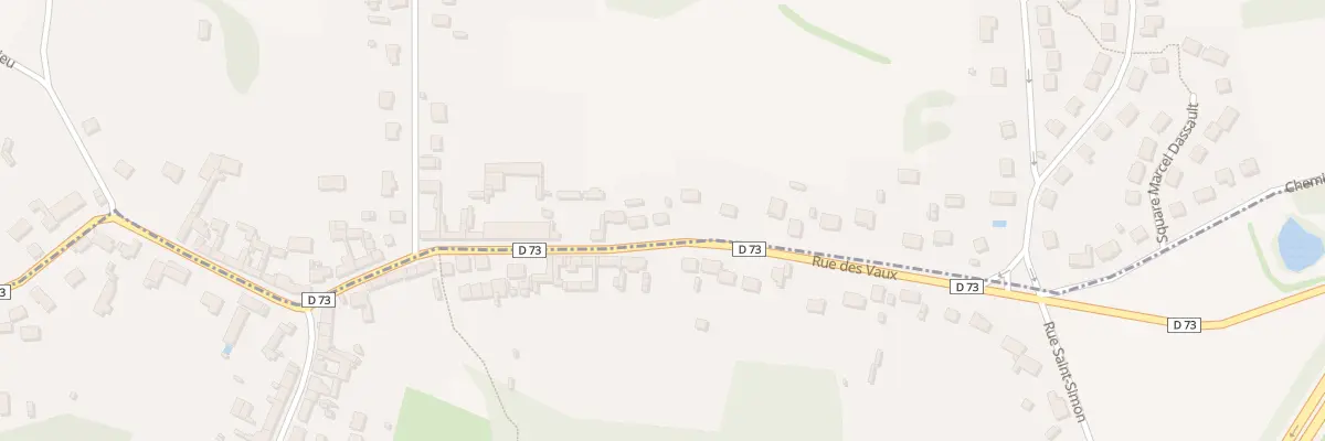 Plan du 25 Rue des Vaux à Giraumont