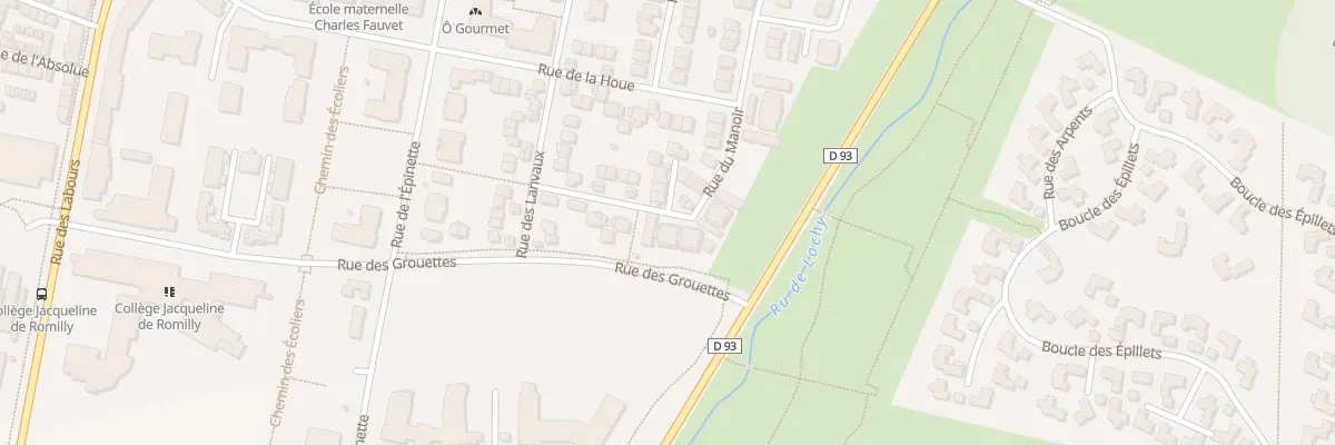 Plan du 26 Rue du Manoir à Magny-le-Hongre