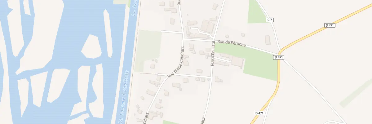 Plan du 11 Rue Blaise Cendrars à Frise