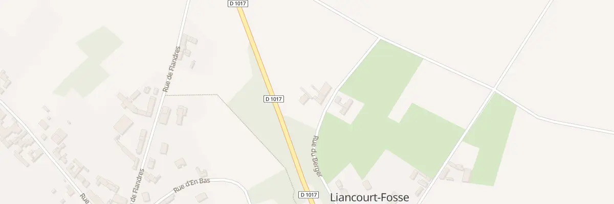 Plan du 1 Rue du Berger à Liancourt-Fosse