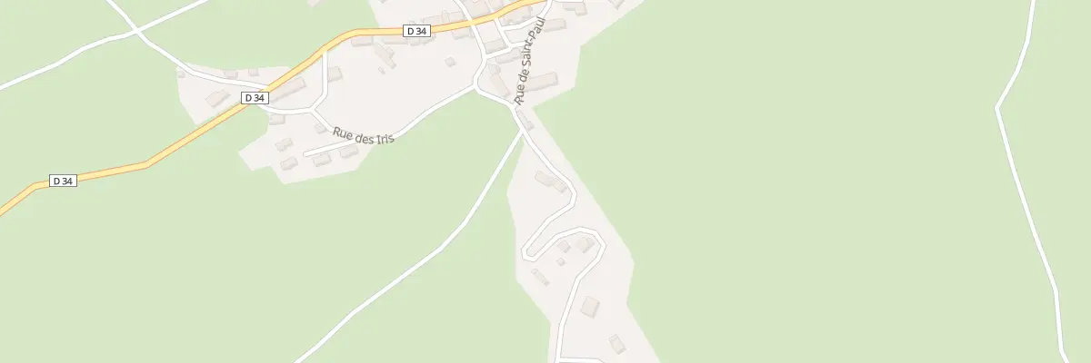 Plan du 5001 Le Bourg à Paulhenc