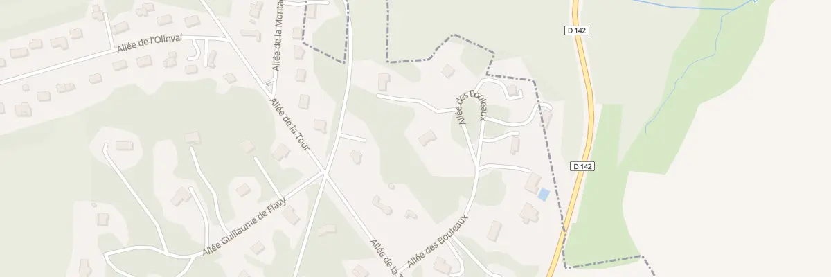 Plan du 3 Allée des Bouleaux à Villers-sur-Coudun